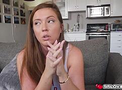 Maddy O'Reilly Anal Fucked Hard by Pervy Step Bro in Wild Scene