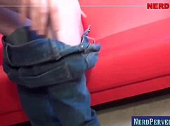 Hey, can you strip for me like that nerdy chick did?