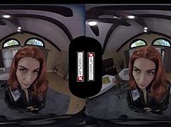 Oh yeah, AVENGERS COSPLAY super hero POUNDING that PUSSY in VR!