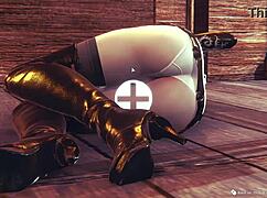 3d simulation girl in japanese style