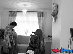 I licked that future pornstar's pussy as her nerdy casting agent