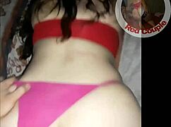 Big-Ass Wife Bends Over For Doggystyle Fucking!