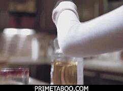 Fucking the Babysitter in a Wild Teen Encounter After Hours