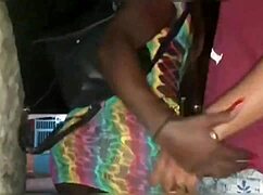 I met a hot guy at the club and begged him to fuck me in his car 😈🚗