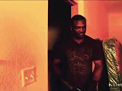 kumalott ebony girl meets big black cock