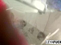 Blonde Pornstar Leya Falcon Takes Camera Into Shower For Nude Bathing