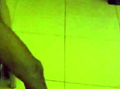 Prostitute gives intense oral to young man in front of husband