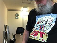 Solo Masturbation Session with Shaved Horny Action