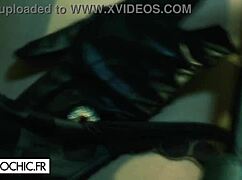 Feeling the intense pleasure of lesbian domination with strap on