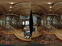 sky pierce gives horny blowjob in love shack