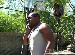 Pinky BLOWS three HUGE dicks!