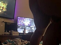 wife getting fucked hard with big cock and squirting all over