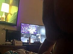 wife getting fucked hard with big cock and squirting all over