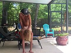 I met Milfbecca on patio