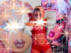 Brarie Bratz and Dall in lingerie, GIVING JERK OFF INSTRUCTIONS as submissive slaves.