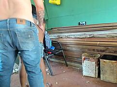 padrastro me comeu no quintal com meu big ass