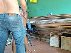 padrastro me comeu no quintal com meu big ass