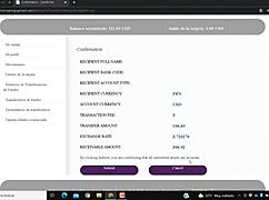 Receiving Fourth Payment as Peruvian Model