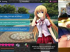 Encountering a playful catgirl in the park