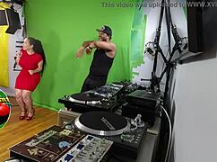 Part 5 BTS: Queen Rogue kneels for a massive BBC blowjob in a steamy encounter