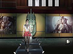 Fallout 4 Brunette in Sexy Multicolored Fashion!