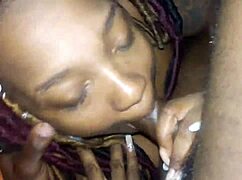 i'm gurglin' sloppy on that big black cock