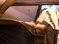 sarah shevon shows off hardcore pole dancing moves in 720p