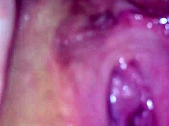 wife fucking herself on big black cock and squirting wet