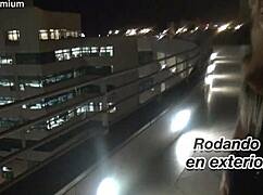 Tamrah Dix rides Carlitos Way's cock in leather for anal creampie fun 😈