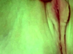 Blonde stripper Lexi Grant plays with her pussy while ripping clothes.