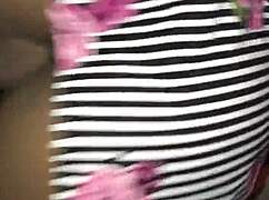 an ebony amateur gets fucked by a monster black cock in this hardcore scene.