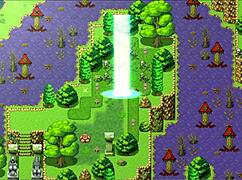 Resisting succubus's tempting wet anus in hentai game