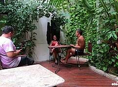 Elisa Sanches Prepares For Role Without Condom - Hector Vanille, Binho Ted