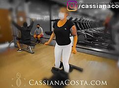 Wife Bent Over After Gym Encounter