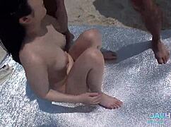 Japanese Girls Fucking in Nature