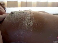 japanese babe tsukasa kamimae teasing with small tits and ass