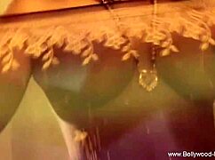 Indian Dancer Flashes Erotically