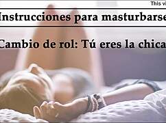 Today you switch roles and become the girl in this spanish voice audio session