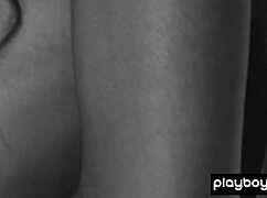 jahla pope strips during her workout routine