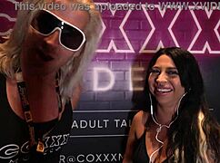mia mor interview at miami exxxotica 2022 booth