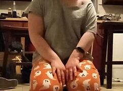 Intense workout session in a grey tee builds strength and endurance