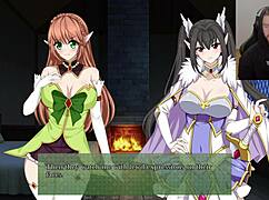 Your new girlfriends get super jealous in this Hikari love potion scene