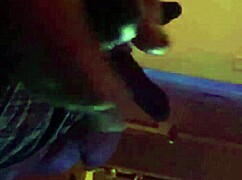 Yo, sneaky link footjob ended with massive cumshot!