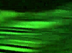 Ebony babe bent over for doggystyle gaping