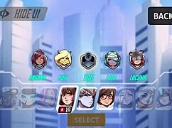 i can't get enough of this hentai overwatch gallery with hairy vagina and ass creampie scenes