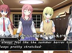 Incubus trial features crossdressing in anime hentai game with machine subtitles