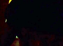 She takes his big cock deep into her throat, her large tits bouncing as she swallows every inch.