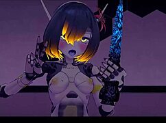 belky the robot gives quick joi instructions in 3d anime