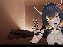 belky the robot gives quick joi instructions in 3d anime