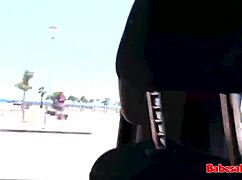 Big Tits Ginger Milf Fucked In Car For Cum On Face!